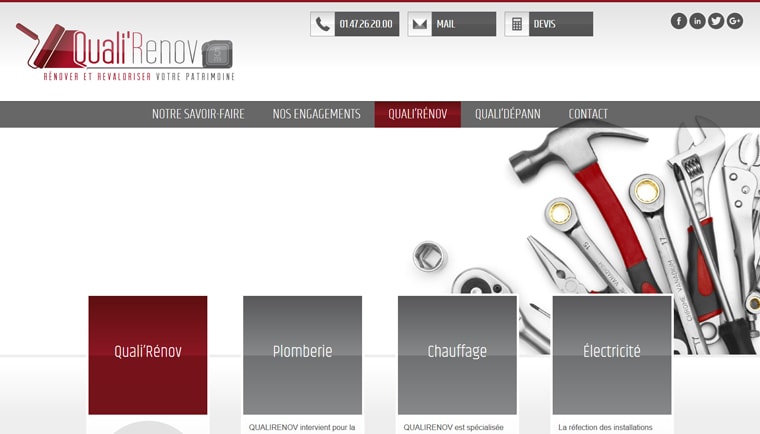 QualRénov : Webdesign