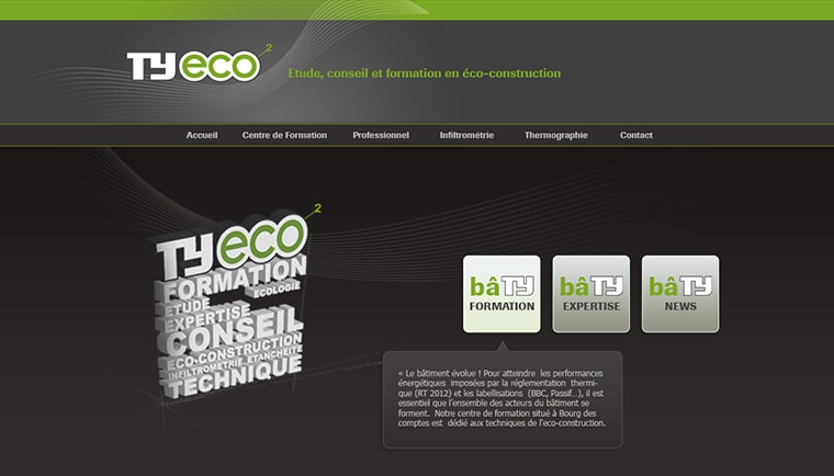 Tyéco : Webdesign